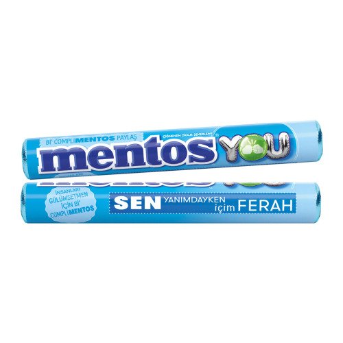 MENTOS MİNT NANELİ DRAJE ŞEKER - بقالة