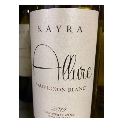 KAYRA ALLURE SAUVIGNON BLANC BEYAZ 75cl
