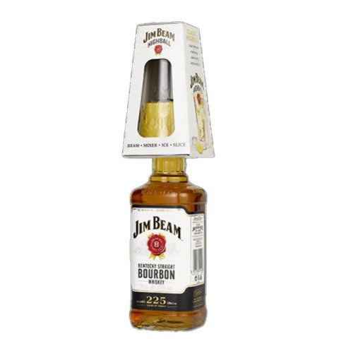 JIM BEAM BOURBON WHITE WHISKEY 70cl