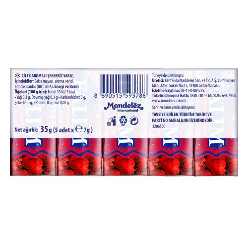 Falim Strawberry Flavored 5-pack - Grocery
