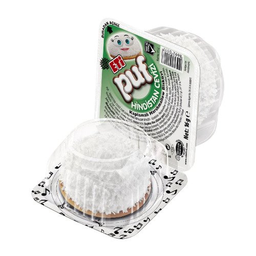 Eti Puf Coconut 16 g - Chips & Sweets
