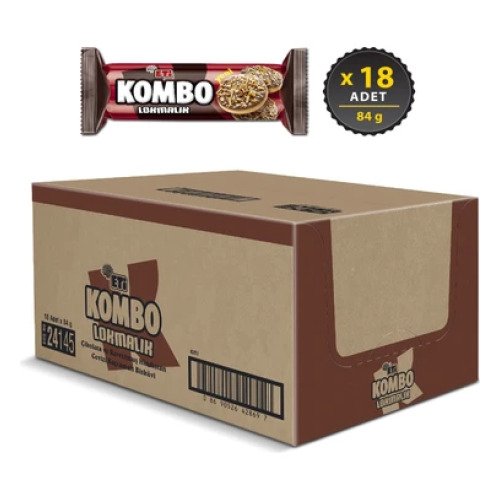 ETİ KOMBO LOKMALIK ÇİKOLATALI 84gr
