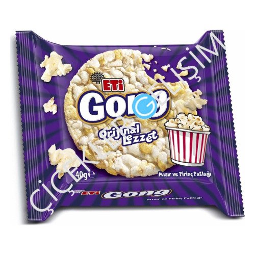 ETİ GONG SADE 40gr - Cips & Şekerleme