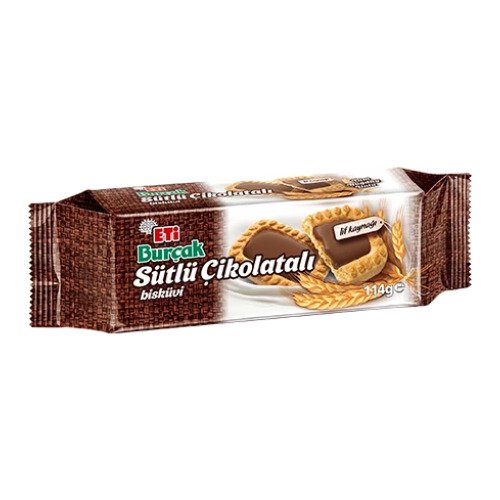 Eti Burçak Milk Chocolate 114 g - Chips & Sweets
