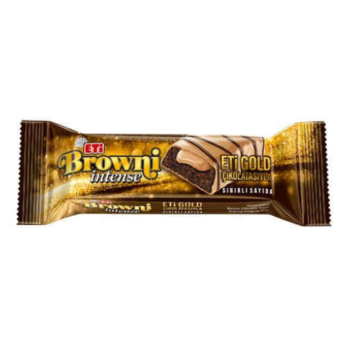 ETİ BROWNİ İNTENSE GOLD KARAMELLİ 50gr - Cips & Şekerleme