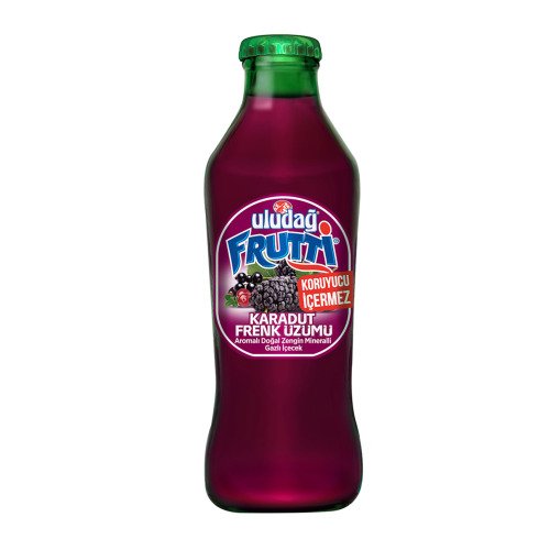 ULUDAĞ FRUTTİ KARADUT&FRENK ÜZMÜ 200ml