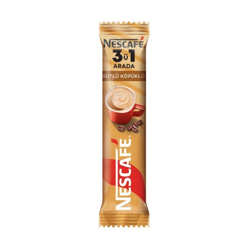 NESCAFE SÜTLÜ KÖPÜKLÜ 3Ü1 18gr NS