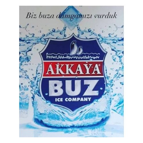 AKKAYA TORBA BUZ 1kg
