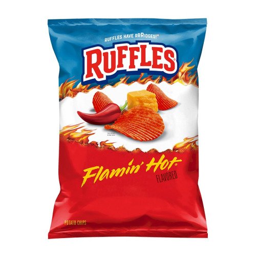 Ruffles Flamin' Hot Spicy Super - Chips & Sweets