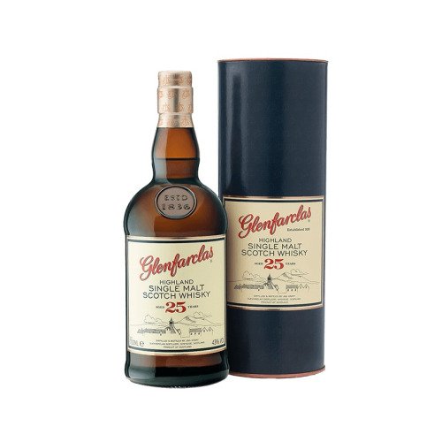 GLENFARCLAS 25 YEARS SINGLE MALT WHIKY 70cl